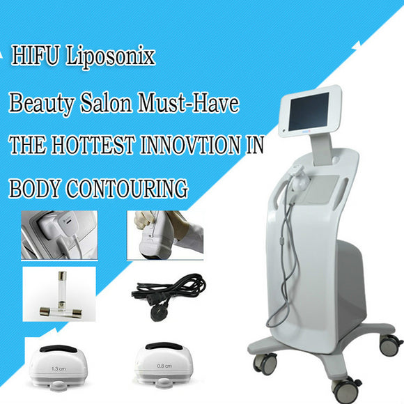 Hifu Liposonix Slimming Machine Body Shaping Weight Loss High Intensity Foucsed Ultrasound Liposonix Machine DHL #002