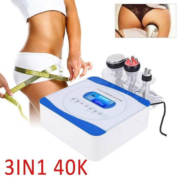 Ultrasonic Cavitation 40K RF Polar Cellulite Remover Fat Burner Machine Body Massager