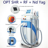 4 In 1 Nd Yag 360 Magneto Shr RF Painless Hair Removal Machines Skin Rejuvenation Device Ance Ipl Care Gcwf