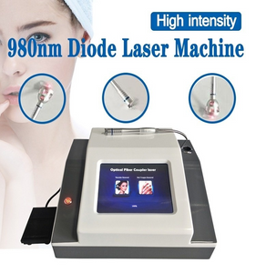 5 Spot Size 980nm Diode Laser Vascular Removal Spider Vein Removal Machine