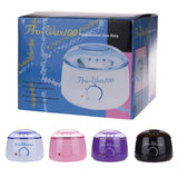 Wax Warmer Hair Removal Waxing Kit with 4 Flavors Stripless Hard Beans 10 Applicator Sticks for Full Body Legs Face Eyebrows Bikini Women Men Painles