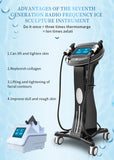 RF Radio Frequency Ice Sculpture Machine Facial lifting Wrinkle Remover Cooling Shrink Pores Face Care Equipment