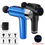 Electric Body Head Massager Muscle Massage Physiotherapy Gun Massager for Neck and Back Relaxer Gun