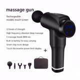 Electric Body Head Massager Muscle Massage Physiotherapy Gun Massager for Neck and Back Relaxer Gun