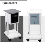 High Quality Trolley Beauty Machine Tray Holder Roller Wheel Car Stand for Salon Spa Use Equipment