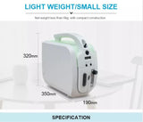 Portable Oxygen Concentrator Home 1-5L/min Adjustable Portable Oxygen Machine Home travel Travel Use oxigeno medicoe