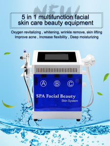 New strong vacuum hydro dermabrasion machine hydra facial skin care water aqua peeling on sale