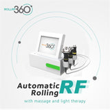 Designer 360 Degree Rotating rf Skin Tightening Beauty Equipment Roller Radio Frequency Slimming Machine