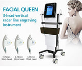 The Newest RF Pain Free High Focus Ultrasonic Lift and Wrinkle Removal Skin Rejuvenation Face Queen