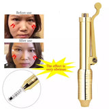 24K Gold Hyaluron Pen for Anti Wrinkle Lip Lifting Atomizer Skin Rejuvenation Mesotherapy Hyaluron Gun Lip Injection with Adater