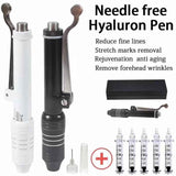 0.3 Black White Hyaluron Pen Atomizer Mesotherapy Gun for Anti Wrinkle Skin Rejuvenation Lip Lifting Print Logo Lip