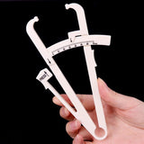 1 PC Personal Caliper Skin Analyzer Measure Charts Fitness Slim Keep Health Tester Body Fat Monitor Sebum Meter Folder