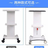 Beauty Machine Trolley Stand White Beauty Spa Salon Trolley Rolling Cart Furniture For Salon Machine Equipment