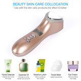 LED Cold Hammer Ultrasonic Cryotherapy Lifting Photon Vibration Massager Facial Shrink Ultrasound Pore Skin Care for Salon