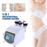 5 In 1 Effective Strong 40K Ultrasonic cavitation body sculpting slimming vacuum RF skin Firm body lift red photon machine with #0221