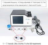 Newest Shock Wave TherapyDevice forED Erectile Dysfunction/Acoustic Radial Shock Wave Therapy for Body Slimming