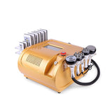 6 IN 1 40K Ultrasonic Slimming Machine Liposuction Cavitation RF 8 Pads 650NM Lipo Laser fat loss Vacuum Skin Rejuvenation lipoLaser Health Beauty Equipment