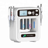 Hydrogen Facial Machine Dermabrasion Skin Tiny Bubble 4In1 H2O2 Small Rf Ultra Oxygen Care Beauty Equipment