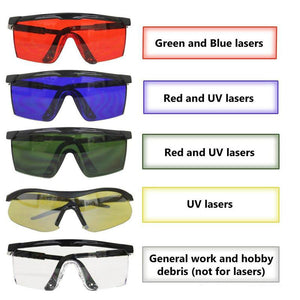 Tamax EG003 IPL goggles patch 200nm-2000nm Laser Eye Protection Safety Glasses for Red and UV Lasers with Case