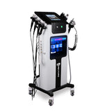 Hydrafacial Machine Facial Dermabrasion Skin Cleansing Hydrofacial Face Treatment Ultrasound RF Hydra Microdermabrasion Oxygen Gun