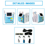 4 In 1 360 Megneto Ipl Opt Shr Elight Hair Removal Rf Nd Yag Laser 1064 Tattoo Removing Machine