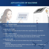 808 Diode Laser Machine 808nm Fast Hair Removal Device Big Power 800w 30 Million Flash Health Equipment