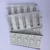 0.3ml 0.5ml Empty Ampoule Head Syringe Needle for Hyaluron Pen Lip Injection Disposable Sterile for Anti Wrinkle Lip Lifting