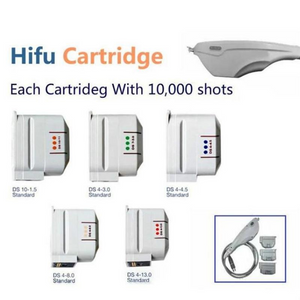 2021 HIFU Cartridges Exchangeable HIFU Facial Body Cartridge Transducer for HIFU Ultrasound Face Machine