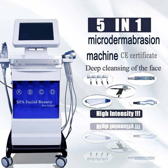 Newest Hydro Dermabrasion Skin Rejuvenation Water Peeling Diamond Microdermabrasion Facial Peel Hydrafacial Skin Beauty Machine#004