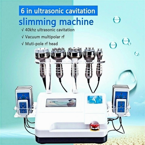 Ultrasonic 40K Cavitation Rf Vacuum Ultrasound Slimming Machine Body Sculpting Weight Reduce Fat Burning Device