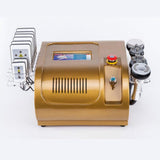 6 IN 1 40K Ultrasonic Slimming Machine Liposuction Cavitation RF 8 Pads 650NM Lipo Laser fat loss Vacuum Skin Rejuvenation lipoLaser Health Beauty Equipment