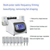 Multifunctional 6 in 1 40k Ultrasonic Cavitation Slimming Vacuum Radio Frequency 8 Pads Burn Laser Lipo Diode LLLT Weight reduce Body Shaping