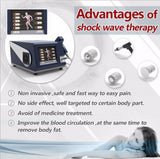 Shockwave Slimming Therapy Effective Physical System Extracorporeal Shock Wave For Pain Relief Device #015