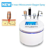 2021 4IN1 Oxygen Facial skin rejuvenation Vmax face lifting anti aging machine HIFU wrinkle removal facelift Calm Cold Hammer