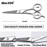 Bluezoo 8pcs/Kit Natural Organic Men&#039;s Beard Shaving Care Balm with Scissors Comb Bag Moisturizing 3*Beard wax 1*Brush