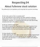 30ml Fullerene Stock Solution Is Anti-aging, Promotes Collagen Synthesis, Reduces Wrinkles, Inhibits Skin Inflammation, and Repairs Damaged Skin