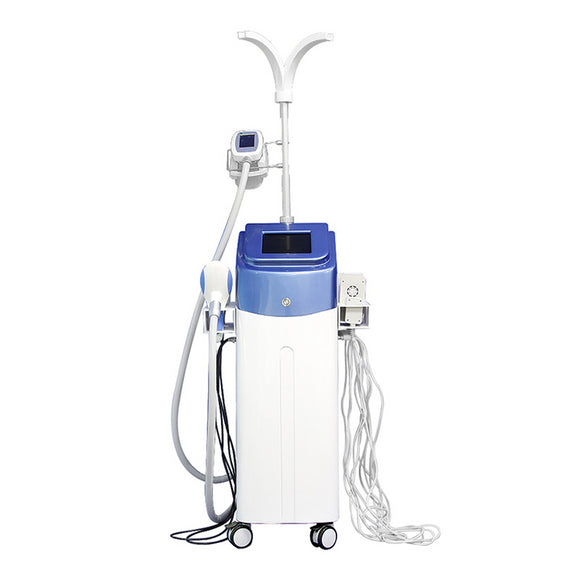 Versatile 5 in 1 RF cavitation slimming body facial vacuum Spa Equipment Rf slimming Machine with1 handle Cryolipolysis CE approved #0221