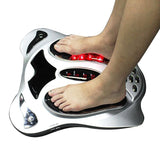 Electronic Foot Massager Far Infrared Heating Acupuncture Points Reflexology Feet Massage Slimming Belt Pads Body Care