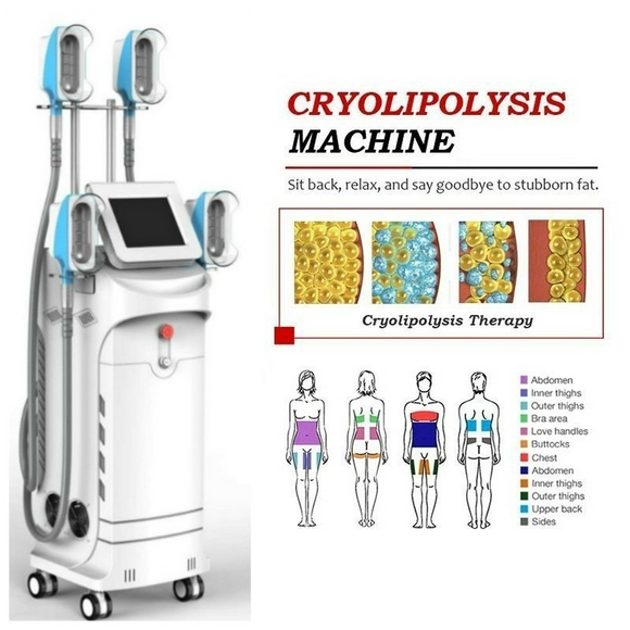 2021 High Quality Cryo Fat Freezing Slimming Machine Ultrasonic Rejuvenation Celllulite Removal Skin Cool#002