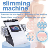 High Quality 40k Ultrasonic liposuction Cavitation 8 Pads Laser Vacuum RF Skin Care Slimming Machine